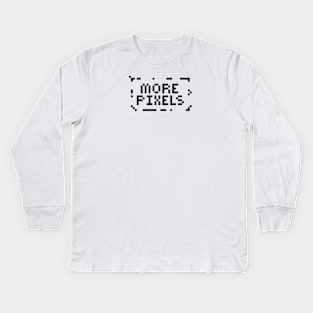 More Pixels Kids Long Sleeve T-Shirt